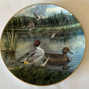 Edwin M. Knowles Plate Vintage